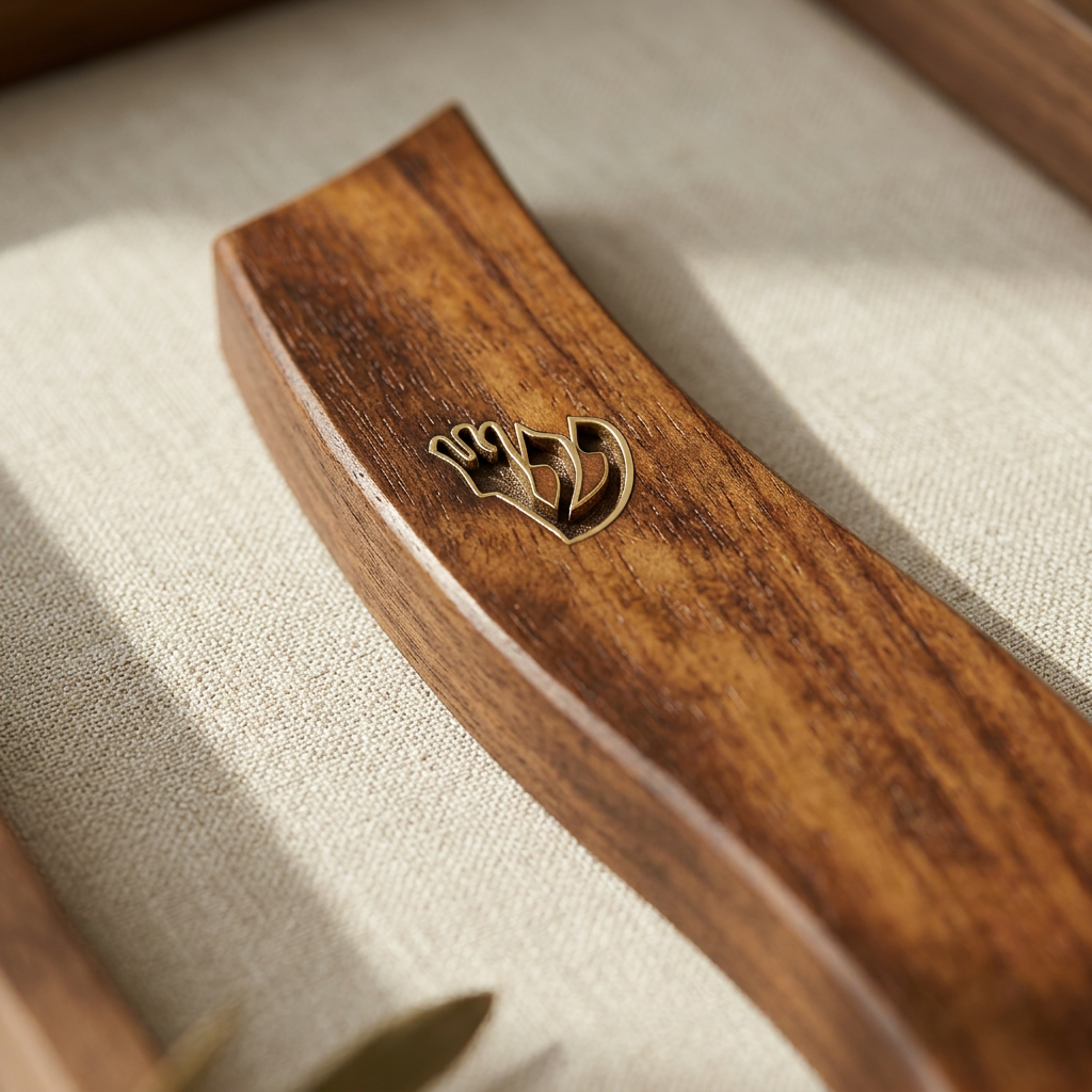 Mezouza Design en Bois Massif